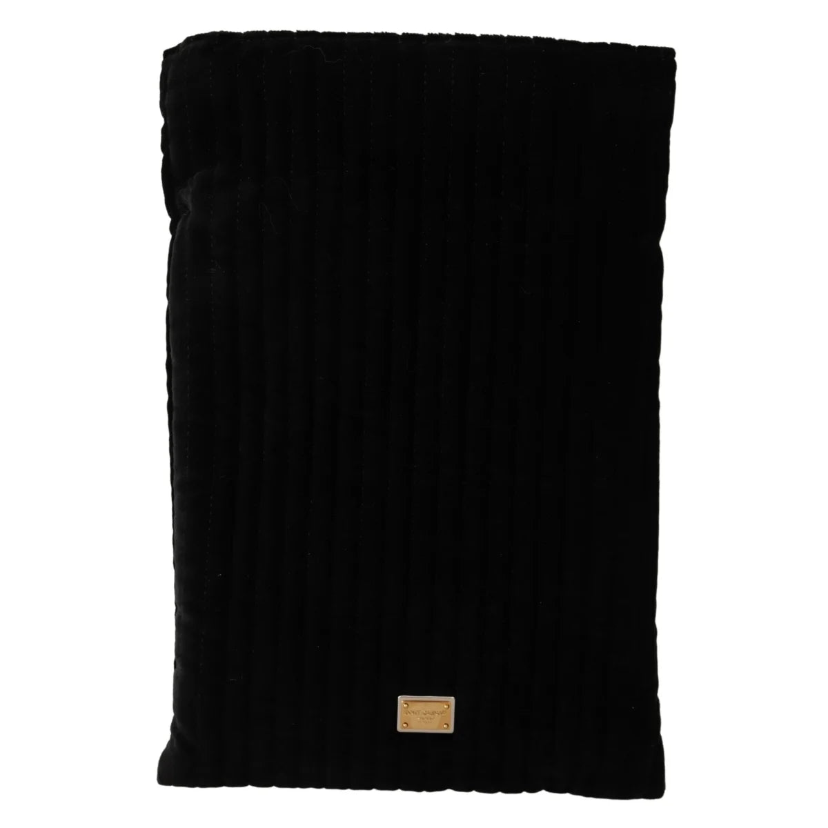 Dolce Gabbana Velvet Quilted Glasses Holder Bag Opulent Charm &