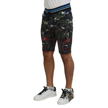 Dolce Gabbana Volcano Print Shorts Brand New Authentic &