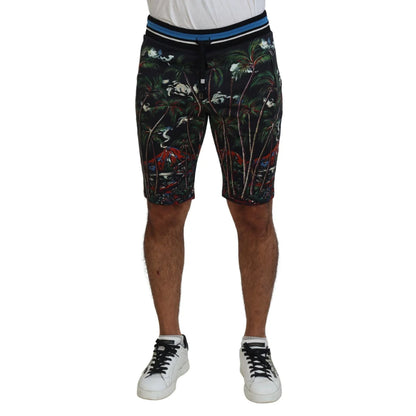 Dolce Gabbana Volcano Print Shorts Brand New Authentic &