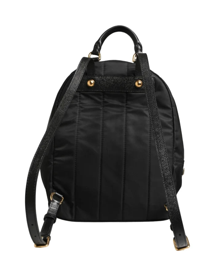 Dolce &amp; Gabbana VULCANO Black Nylon 