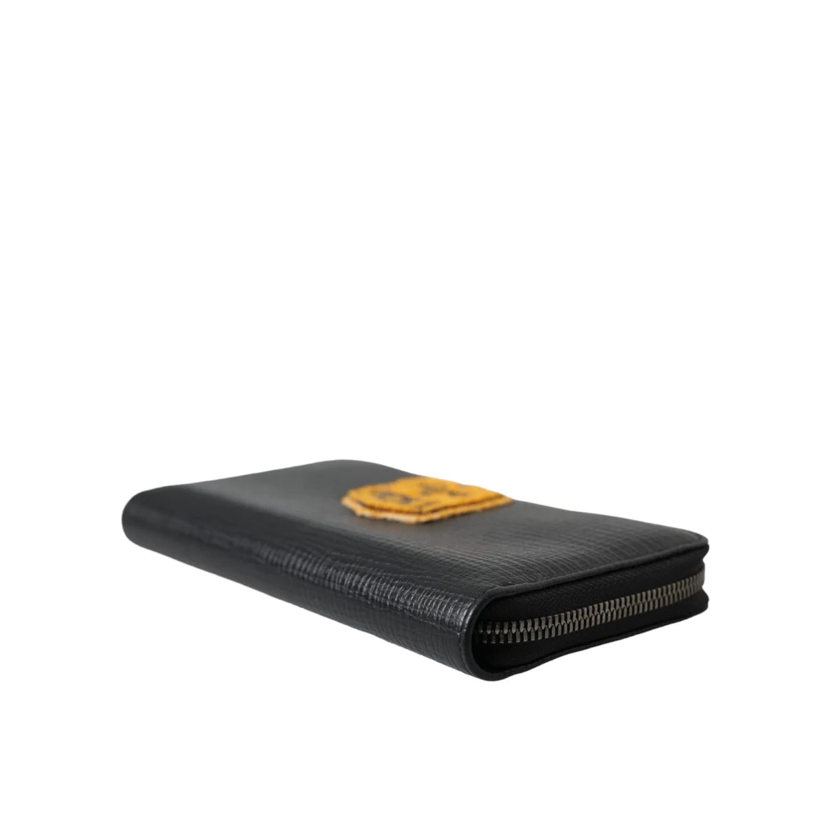 Dolce Gabbana Wallet with Leather Logo Patch and Multiple Card Slots &