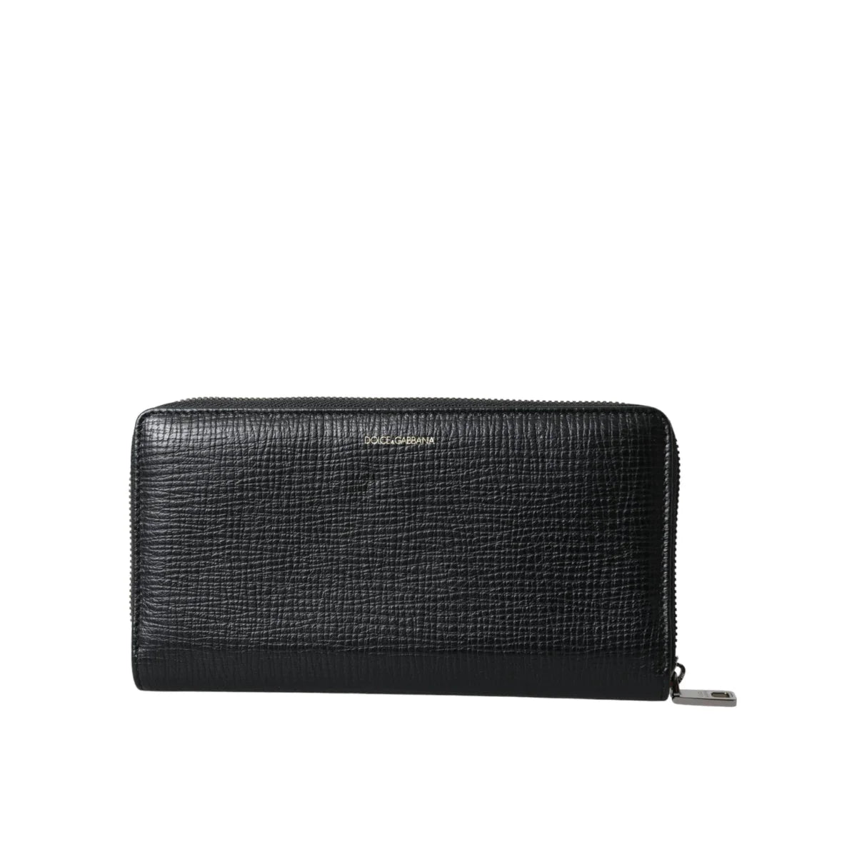 Dolce Gabbana Wallet with Leather Logo Patch and Multiple Card Slots &