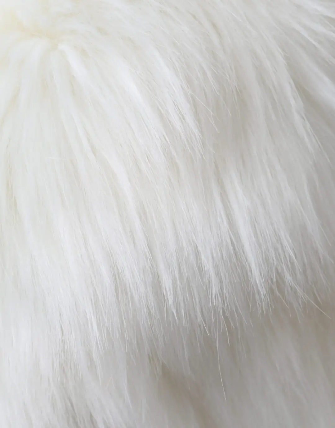 Dolce &amp; Gabbana White Acrylic Fur Womens Bucket Hat