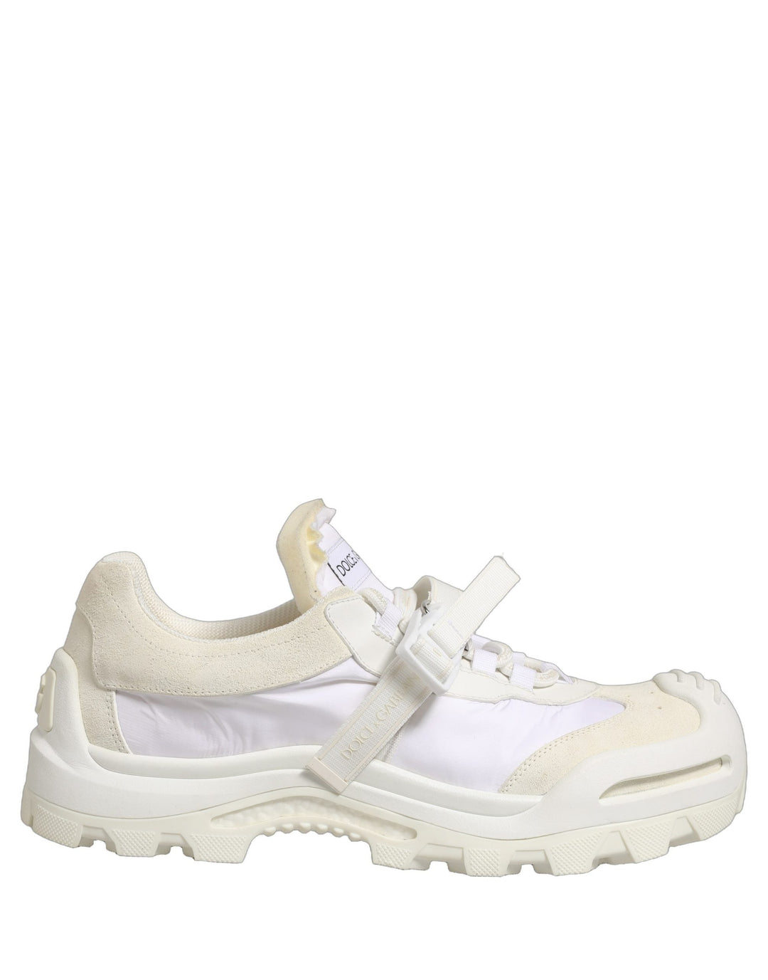 Dolce &amp; Gabbana White Airmaster Panelled Low Top Men Sneakers Shoes