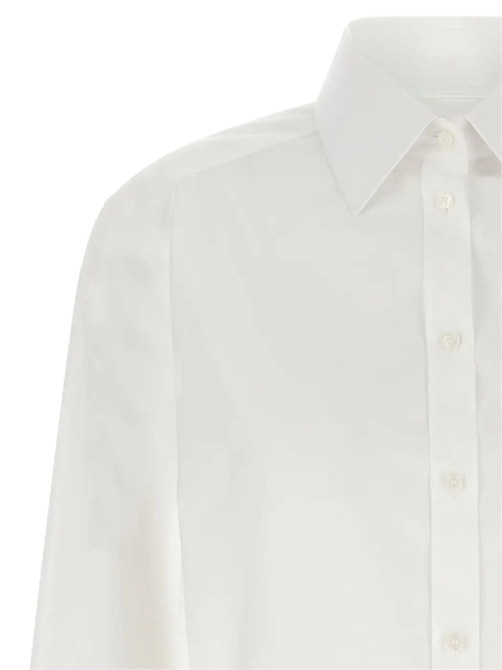 Dolce &amp; Gabbana White Cotton Blouse