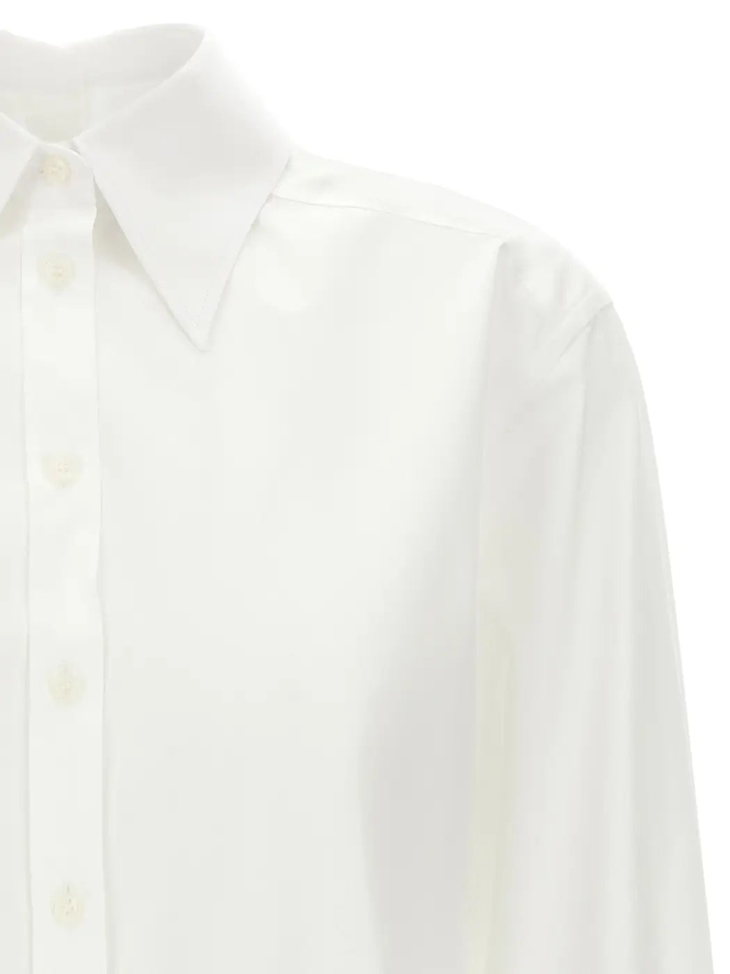 Dolce &amp; Gabbana White Cotton Blouse