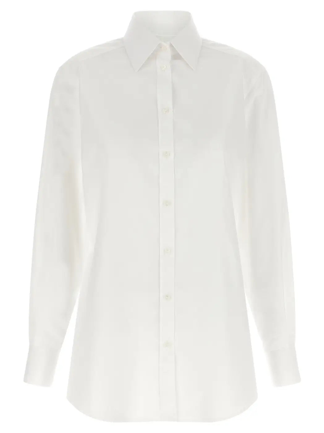 Dolce &amp; Gabbana White Cotton Blouse