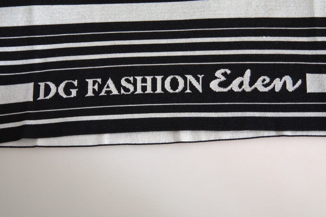 Dolce &amp; Gabbana - White Cotton DG Fashion Crew Neck Tee T-shirt