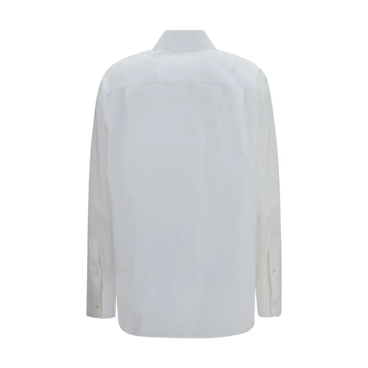 Dolce &amp; Gabbana White Cotton Dress Shirt