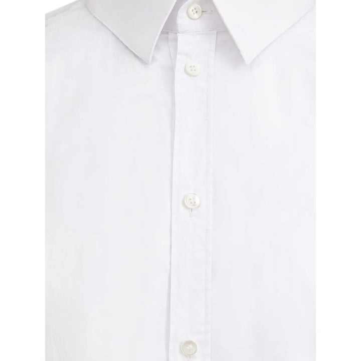 Dolce &amp; Gabbana White Cotton Dress Shirt
