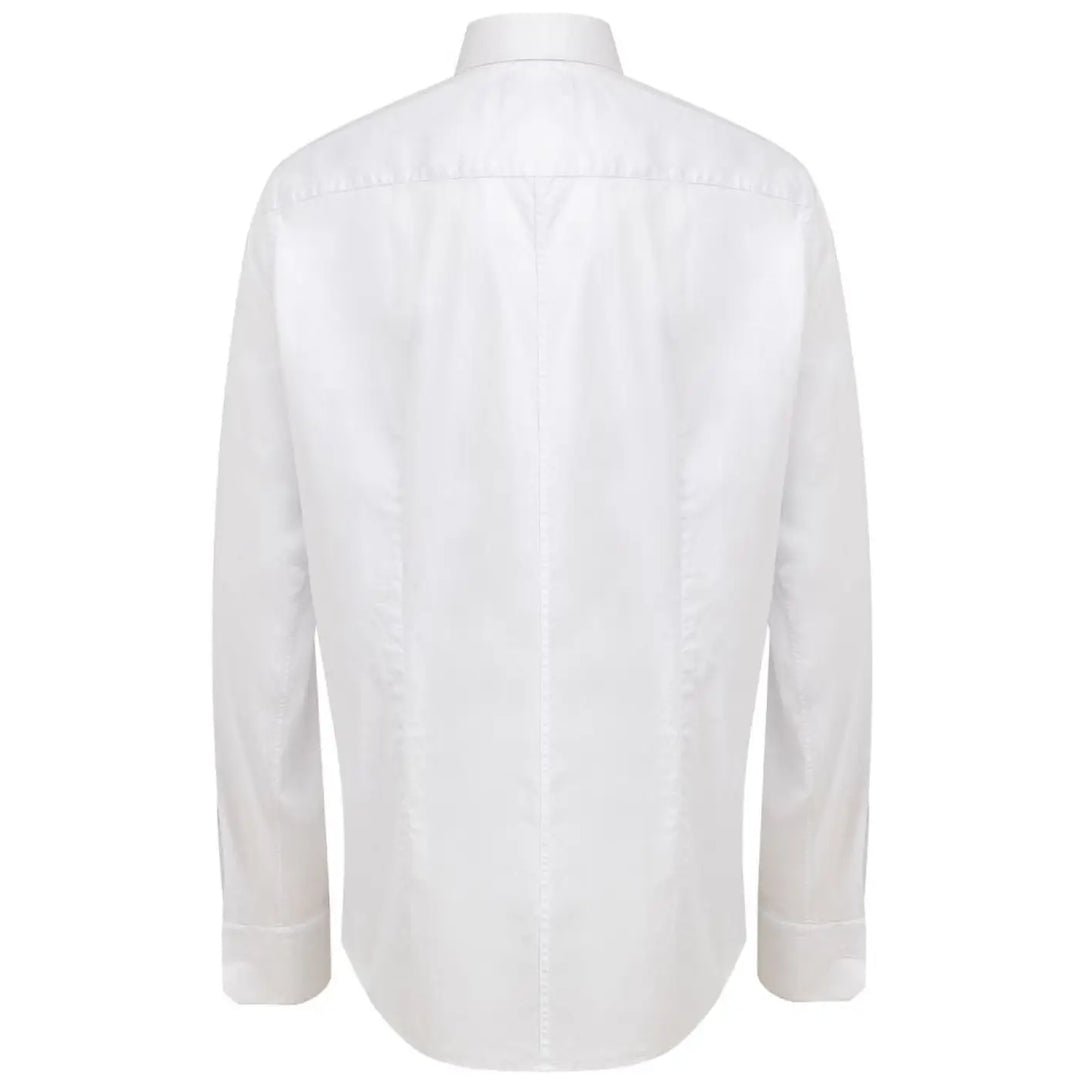 Dolce &amp; Gabbana White Cotton Dress Shirt