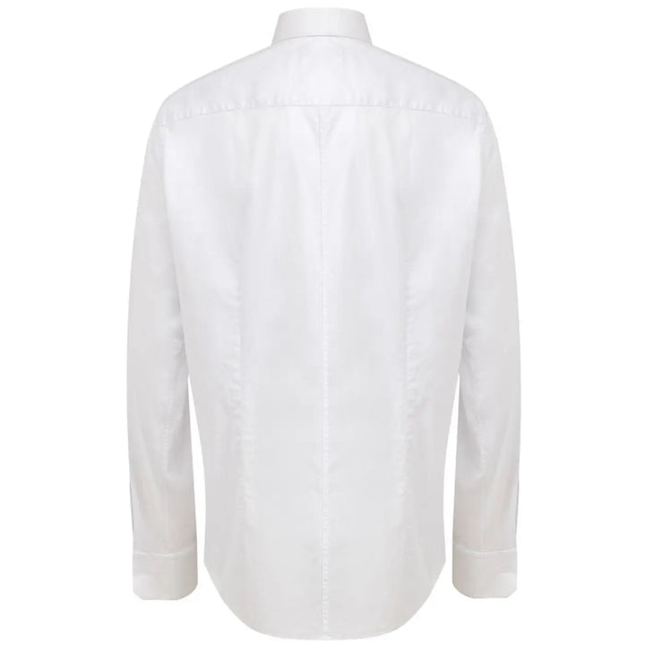 Dolce &amp; Gabbana White Cotton Dress Shirt