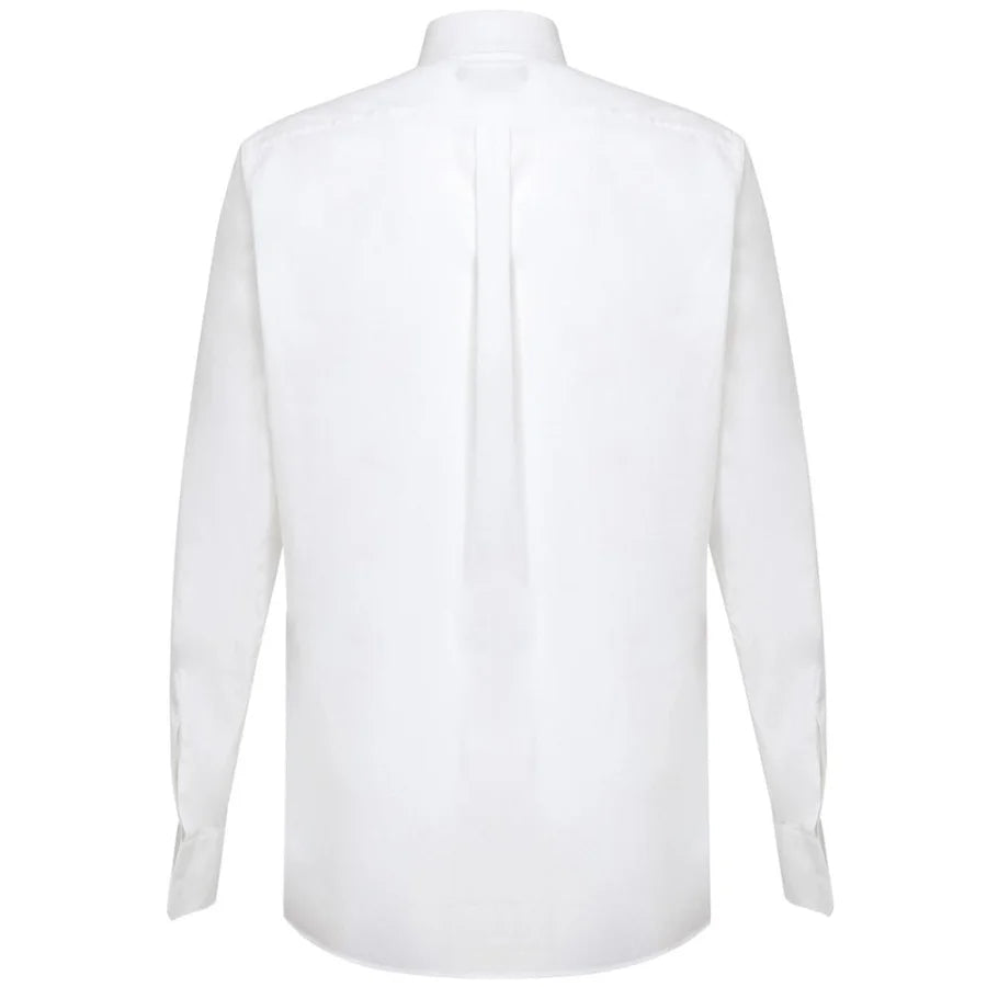Dolce &amp; Gabbana White Cotton Dress Shirt