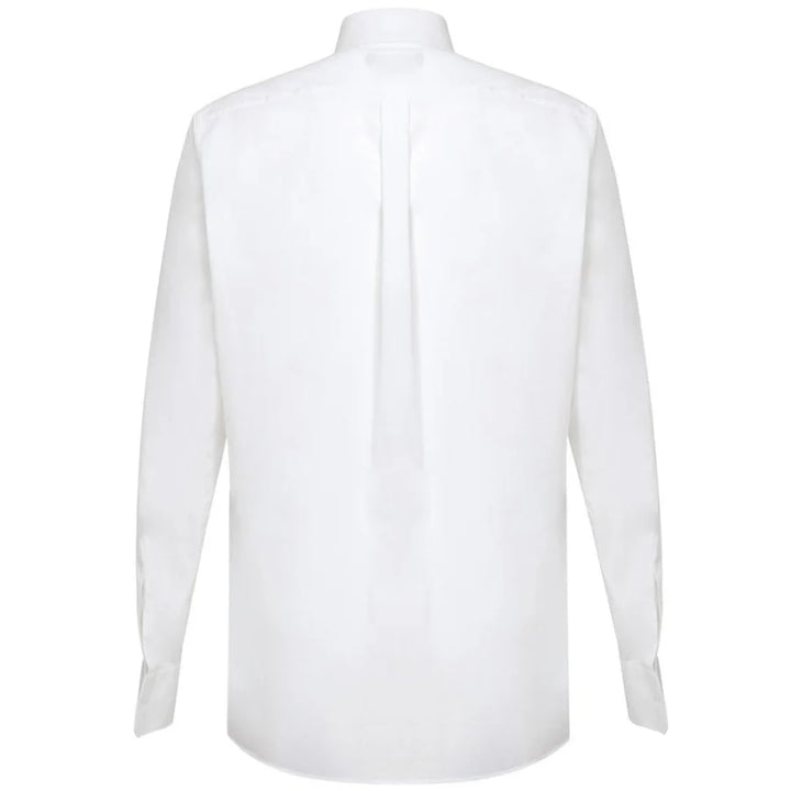 Dolce &amp; Gabbana White Cotton Dress Shirt