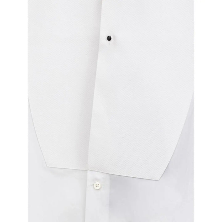 Dolce &amp; Gabbana White Cotton Dress Shirt