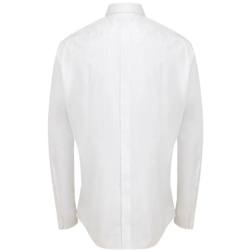 Dolce & Gabbana White Cotton Dress Shirt