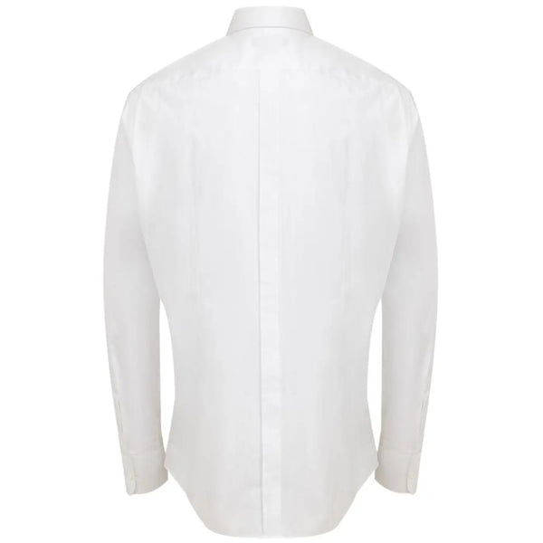 Dolce & Gabbana White Cotton Dress Shirt