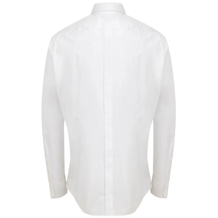 Dolce &amp; Gabbana White Cotton Dress Shirt