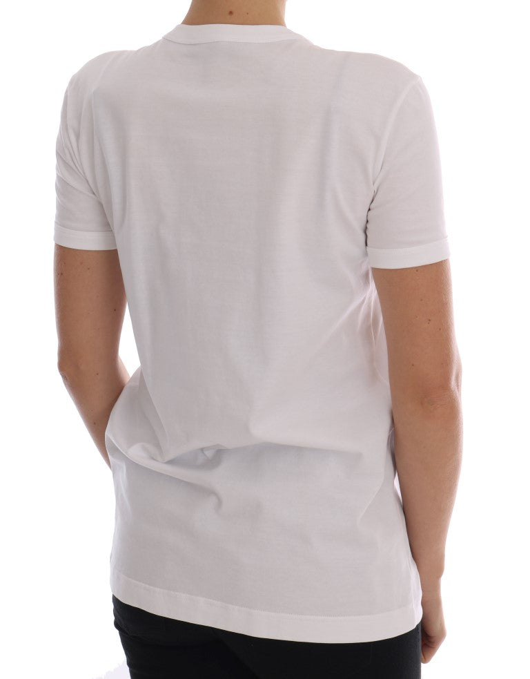Dolce &amp; Gabbana - White Cotton Fairy Tale T-Shirt