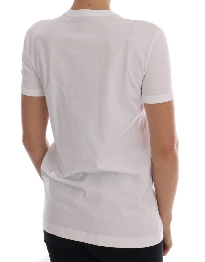 Dolce &amp; Gabbana - White Cotton Fairy Tale T-Shirt