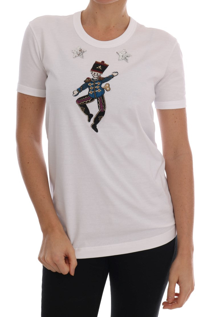 Dolce &amp; Gabbana - White Cotton Fairy Tale T-Shirt