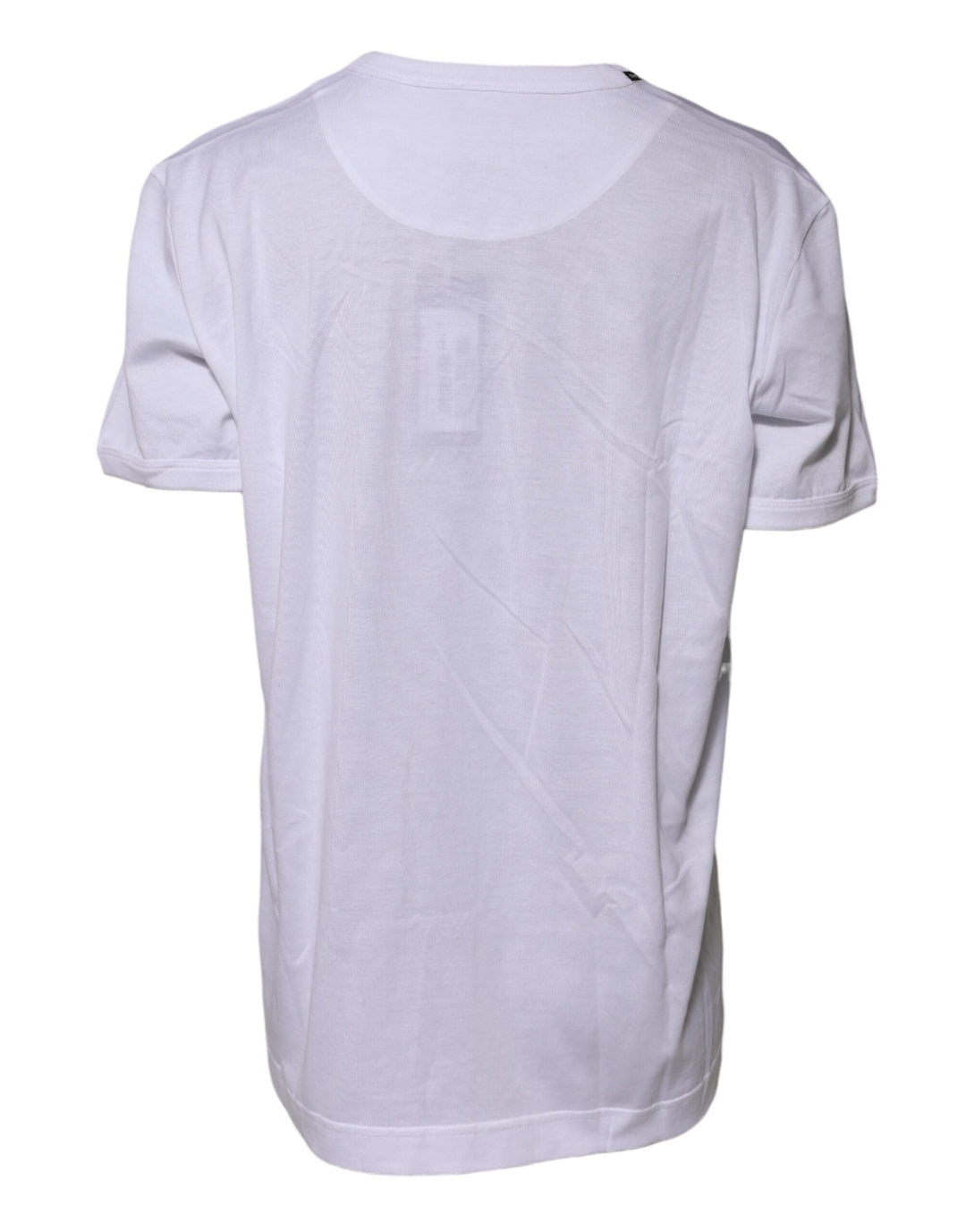 Dolce &amp; Gabbana T-Shirts - White Cotton Goodluck 2022 Crew Neck T-shirt