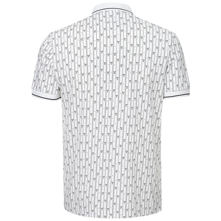 Dolce &amp; Gabbana White Cotton Polo Shirt