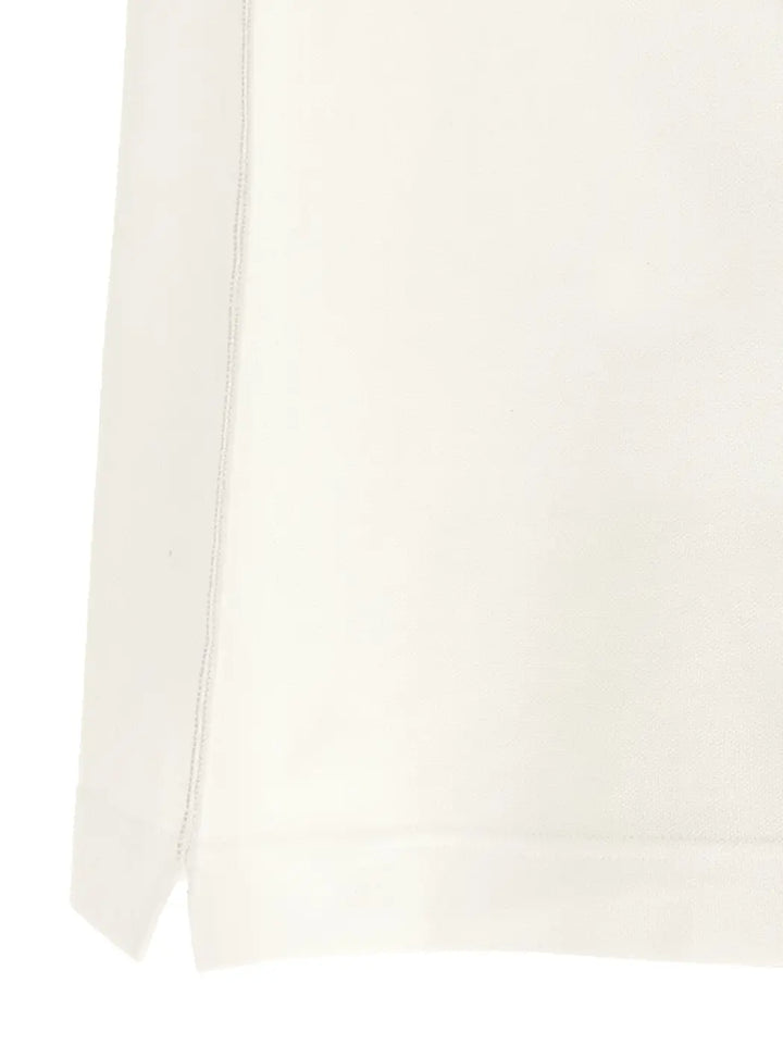 Dolce &amp; Gabbana White Cotton Polo Shirt