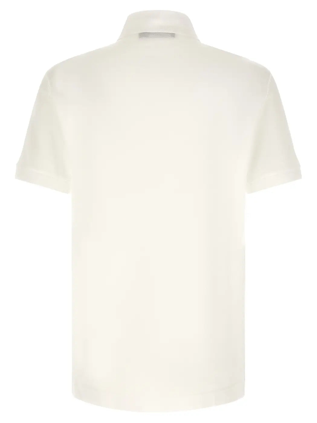 Dolce &amp; Gabbana White Cotton Polo Shirt