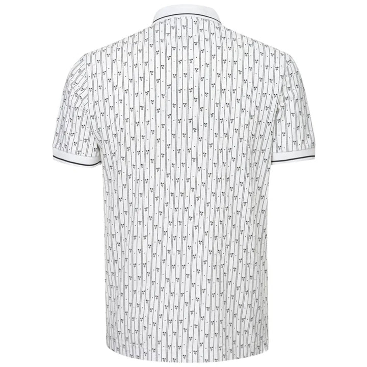 Dolce &amp; Gabbana White Cotton Polo Shirt