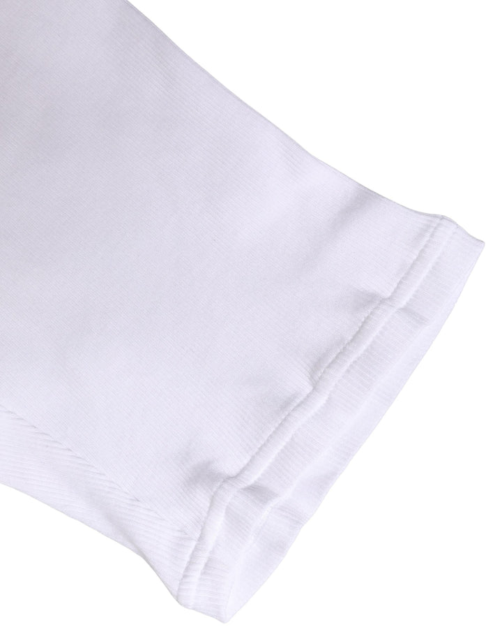 Dolce &amp; Gabbana White Cotton Short Johns Men Pants Underwear