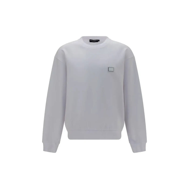 Dolce &amp; Gabbana White Cotton Sweatshirt