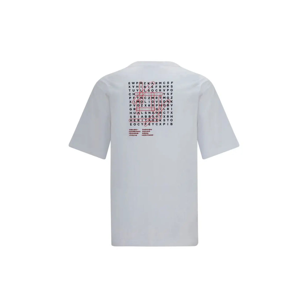 Dolce & Gabbana White Cotton T-shirt