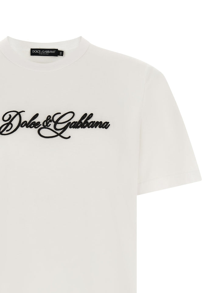 Dolce &amp; Gabbana White Cotton T-shirt