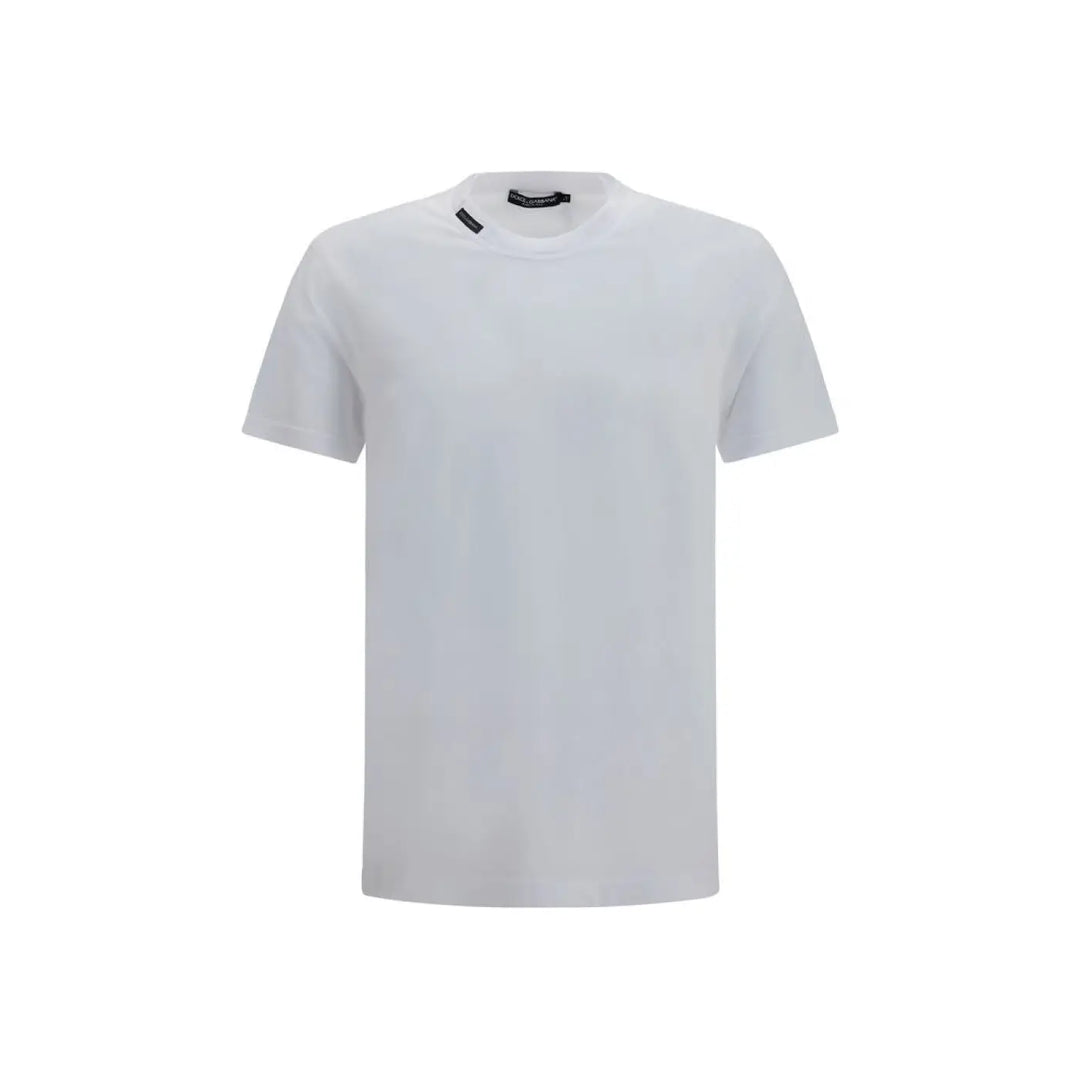 Dolce & Gabbana White Cotton T-shirt