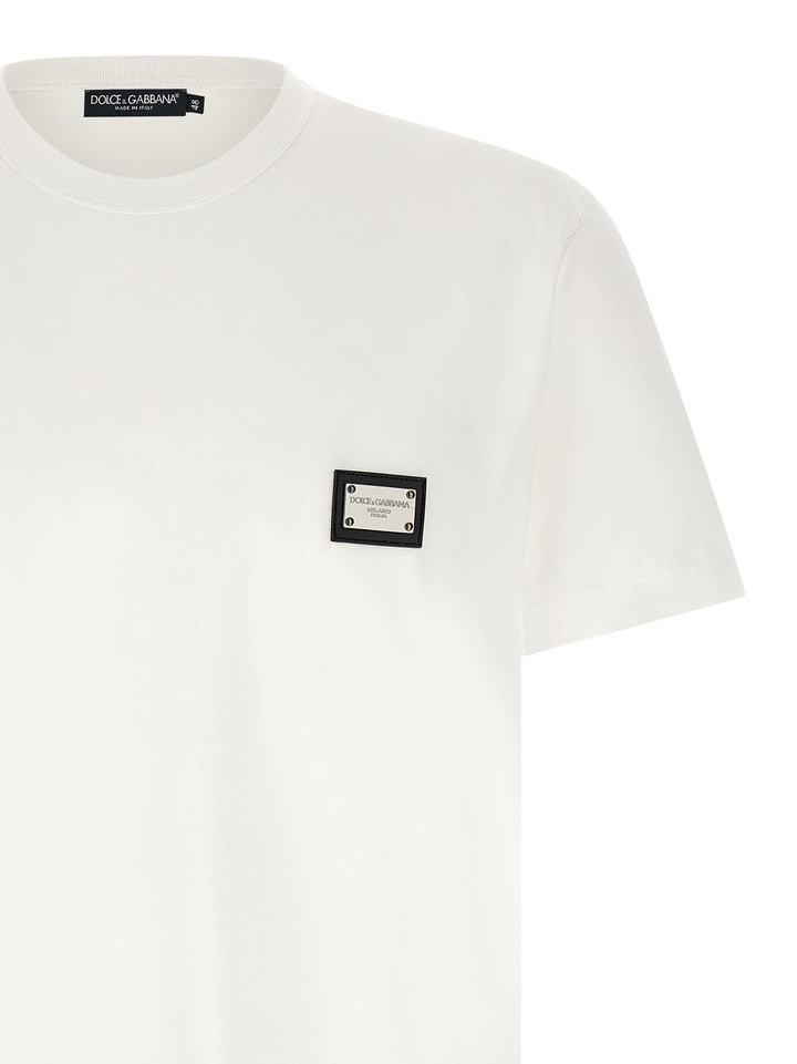 Dolce &amp; Gabbana White Cotton T-shirt