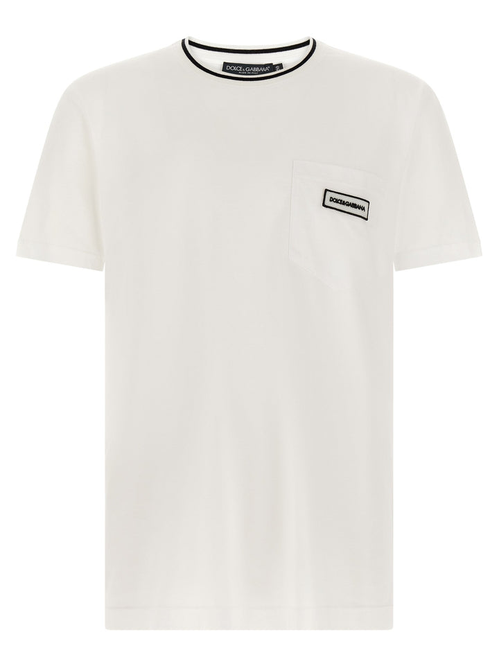 Dolce &amp; Gabbana White Cotton T-shirt