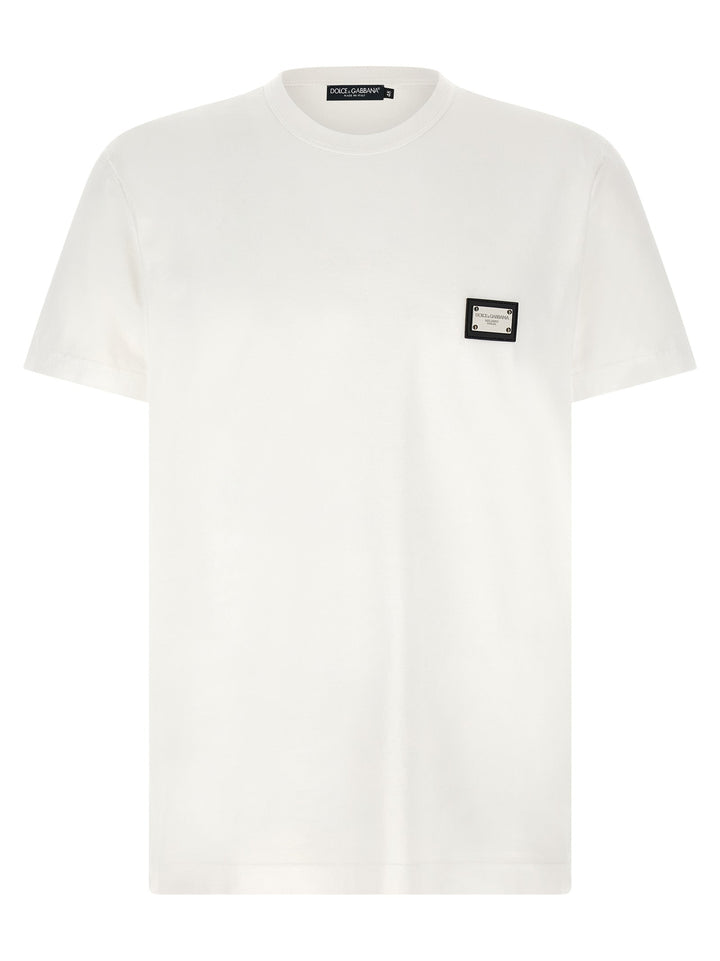 Dolce &amp; Gabbana White Cotton T-shirt
