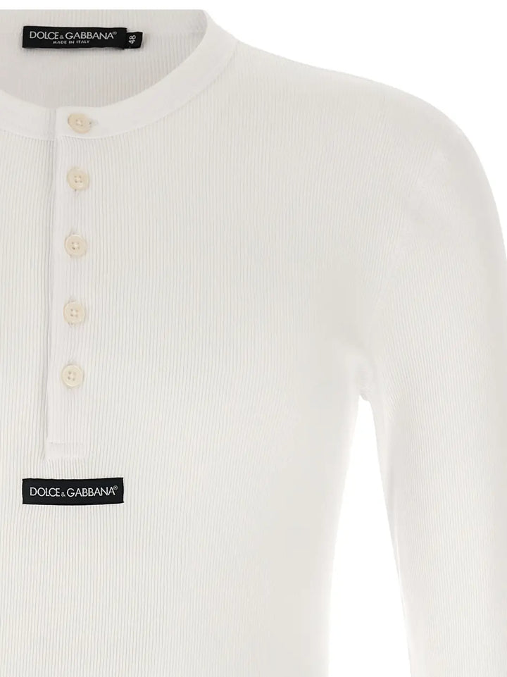 Dolce &amp; Gabbana White Cotton T-shirt