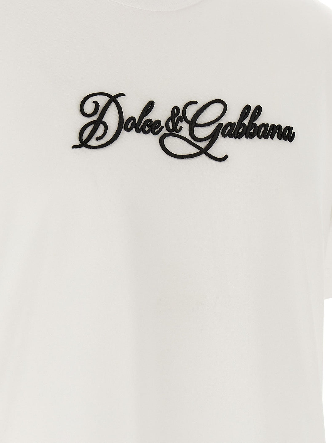 Dolce &amp; Gabbana White Cotton T-shirt