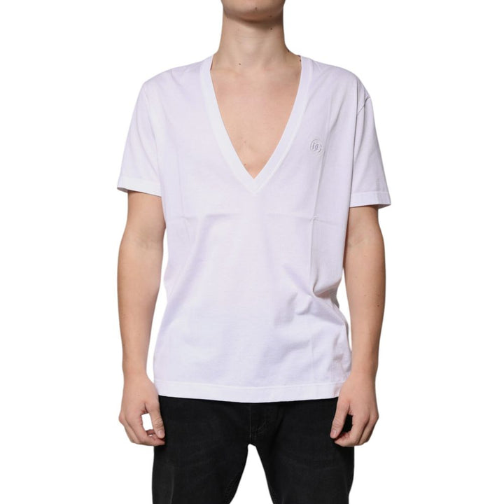 Dolce &amp; Gabbana White Cotton T-shirt