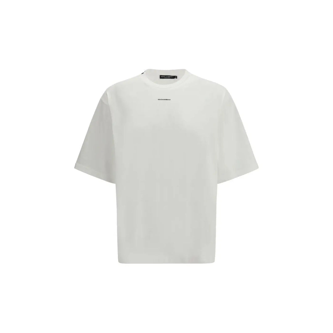 Dolce &amp; Gabbana White Cotton T-Shirt