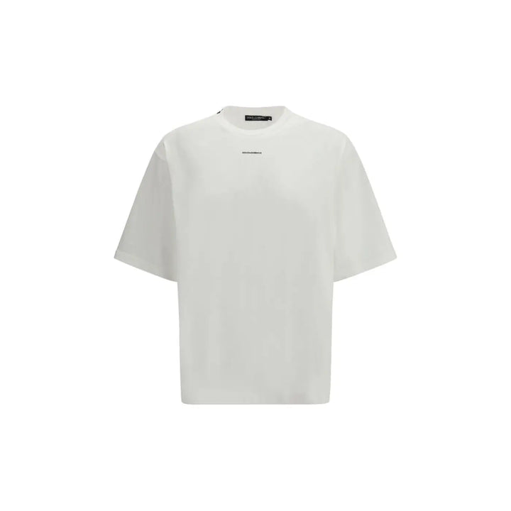 Dolce &amp; Gabbana White Cotton T-Shirt