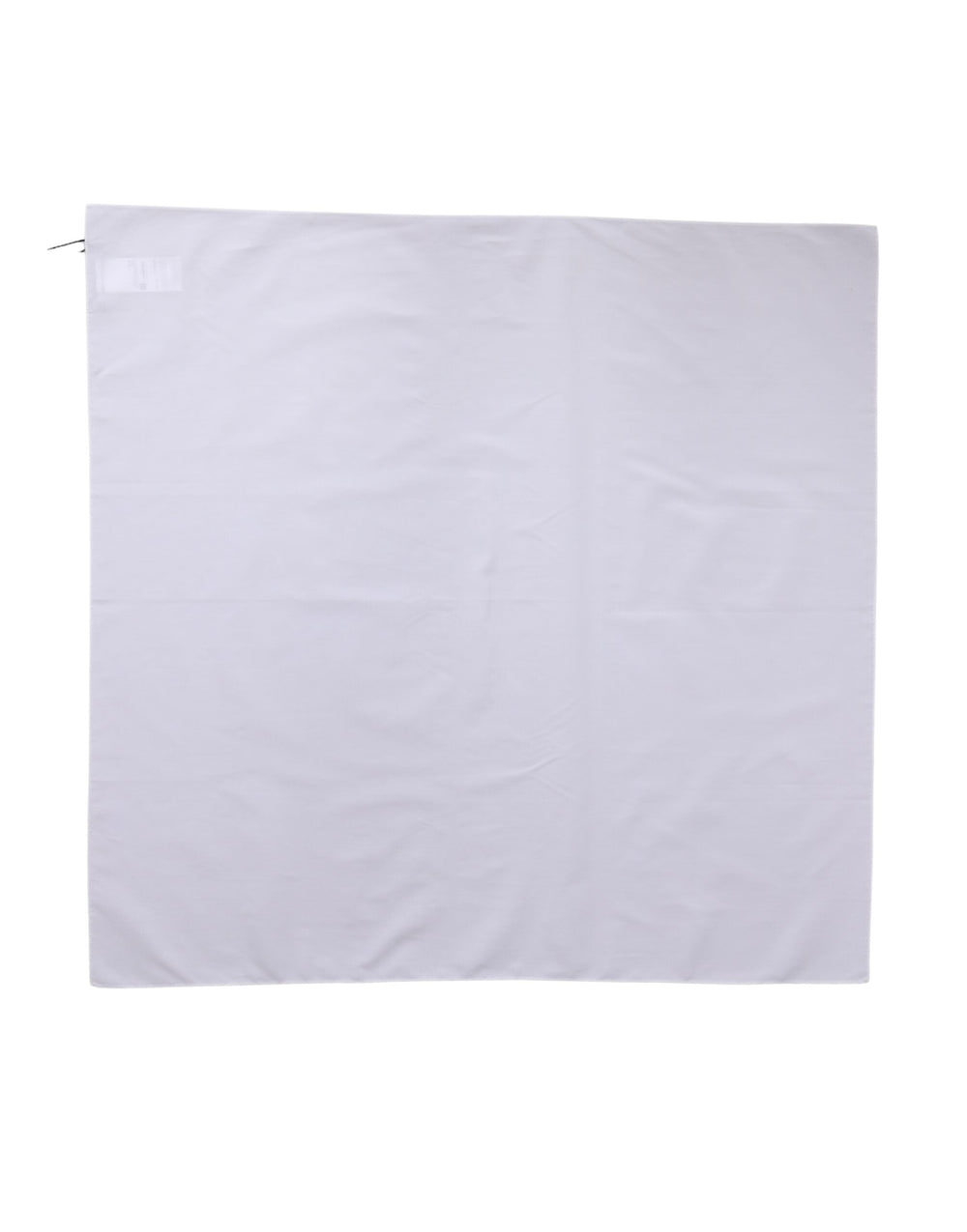 Dolce & Gabbana White Cotton Wrap Square Shawl Stole 71cm x 70cm Scarf