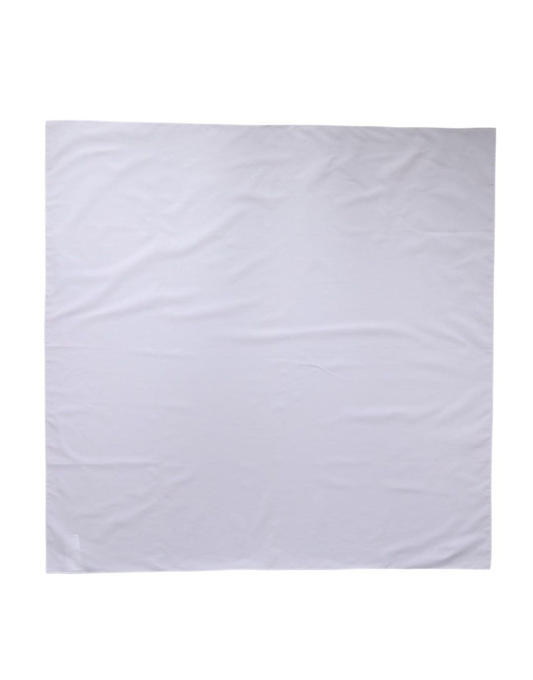 Dolce &amp; Gabbana White Cotton Wrap Square Shawl Stole 91cm x 90cm Scarf