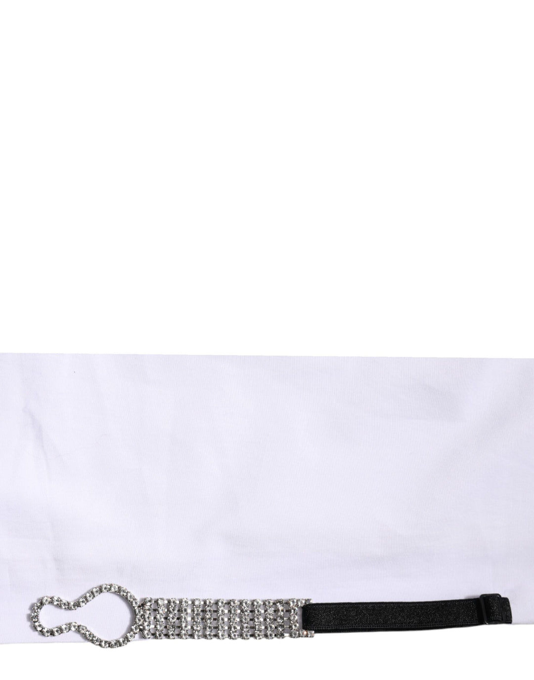 Dolce &amp; Gabbana Shirts - White Crystal Embellished Collared Shirt Top