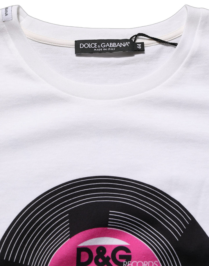 Dolce &amp; Gabbana - White D&amp;G WE LOVE JAPAN Print Cotton T-shirt