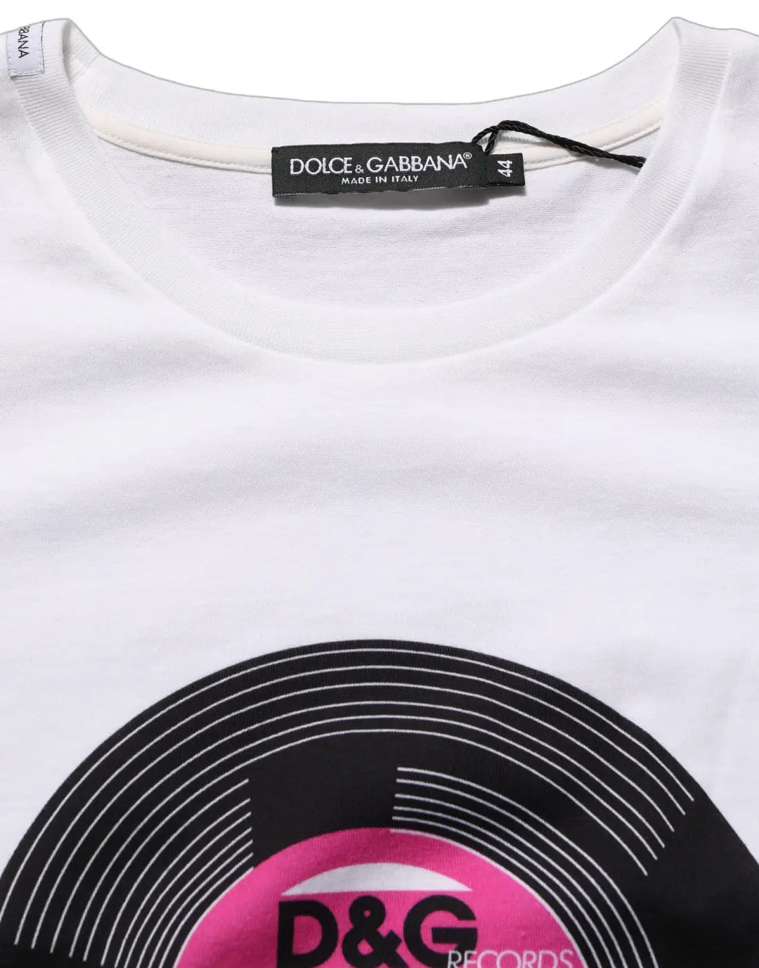 Dolce &amp; Gabbana White D&amp;G WE LOVE JAPAN Print Cotton T-shirt