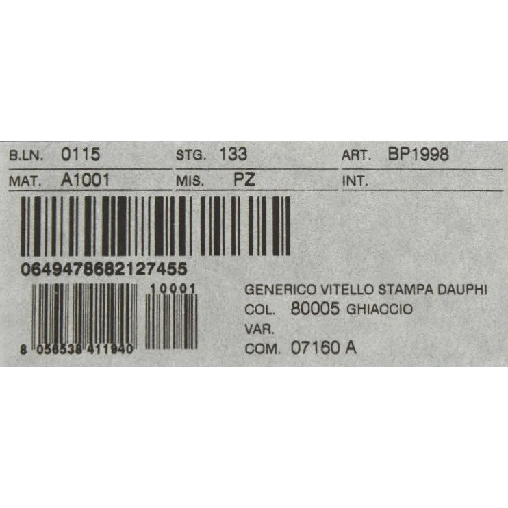 Dolce & Gabbana White Dauphine Leather Case Wallet