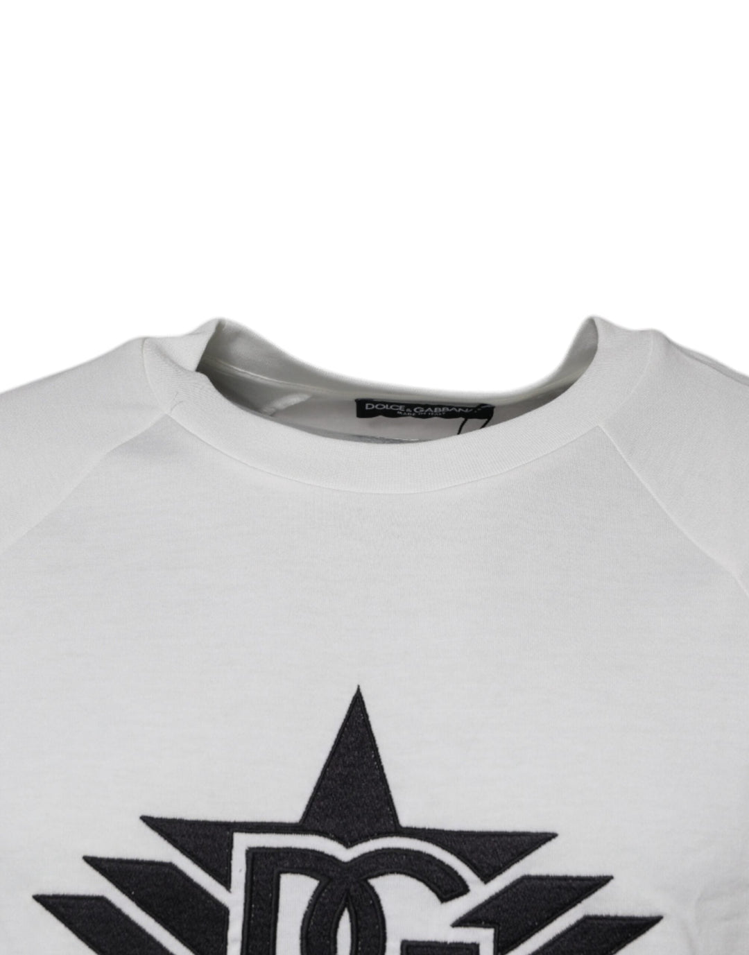Dolce &amp; Gabbana White Dg Sport Crew Neck Short Sleeve T-shirt